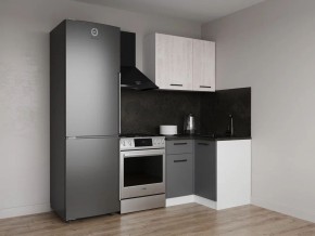 Кухонный гарнитур угловой Санторини 1000*1000 (Стол. 38мм) в Нытве - nytva.ok-mebel.com | фото