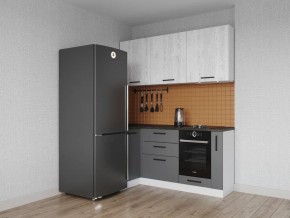 Кухонный гарнитур угловой Санторини 1000*1800 (Стол. 38мм) в Нытве - nytva.ok-mebel.com | фото