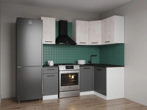 Кухонный гарнитур угловой Санторини 2000*1200 (Стол. 26мм) в Нытве - nytva.ok-mebel.com | фото
