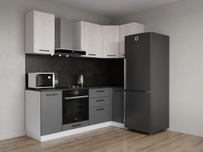 Кухонный гарнитур угловой Санторини 2200*1000 (Стол. 38мм) в Нытве - nytva.ok-mebel.com | фото