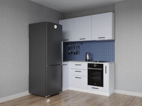 Кухонный гарнитур угловой Смоки 1000*1800 (Стол. 26мм) в Нытве - nytva.ok-mebel.com | фото