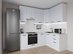 Кухонный гарнитур угловой Смоки 2200*1600 h950 (Стол. 26мм) в Нытве - nytva.ok-mebel.com | фото
