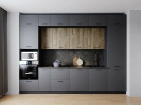 Кухонный гарнитур Умбра 3400 (Стол. 26мм) в Нытве - nytva.ok-mebel.com | фото