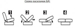 ЛАУРА ЛЮКС Диван Лаура Люкс БД+2подушки в Нытве - nytva.ok-mebel.com | фото 7