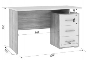 ЛАЙТ 2 Стол компьютерный (1200) в Нытве - nytva.ok-mebel.com | фото 2