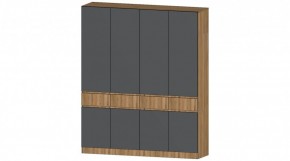 ЛЕНОРА Шкаф 4х створчатый (графит) в Нытве - nytva.ok-mebel.com | фото