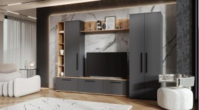 ЛЕВАНТЕ Гостиная (дуб вотан/графит) в Нытве - nytva.ok-mebel.com | фото