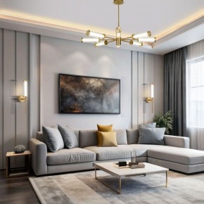 Люстра на штанге Eurosvet Stark 50386 LED латунь в Нытве - nytva.ok-mebel.com | фото 3