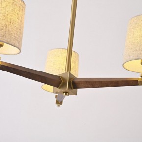 Люстра на штанге Imperiumloft Jorgenson Beige/Dark wood STAVRA01 в Нытве - nytva.ok-mebel.com | фото 13