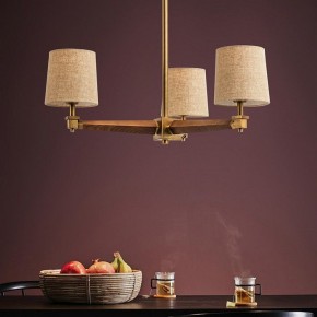 Люстра на штанге Imperiumloft Jorgenson Beige/Dark wood STAVRA01 в Нытве - nytva.ok-mebel.com | фото 9