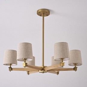 Люстра на штанге Imperiumloft Jorgenson Beige/Light wood STAVRA01 в Нытве - nytva.ok-mebel.com | фото 3
