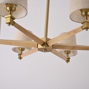 Люстра на штанге Imperiumloft Jorgenson Beige/Light wood STAVRA01 в Нытве - nytva.ok-mebel.com | фото 6