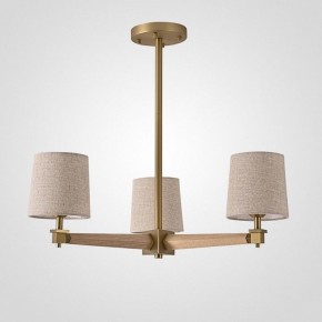 Люстра на штанге Imperiumloft Jorgenson Beige/Light wood STAVRA01 в Нытве - nytva.ok-mebel.com | фото
