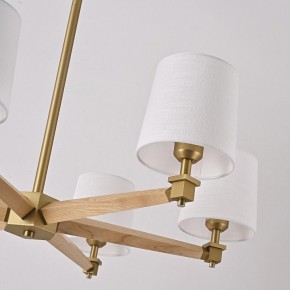 Люстра на штанге Imperiumloft Jorgenson White/Light wood STAVRA01 в Нытве - nytva.ok-mebel.com | фото 10