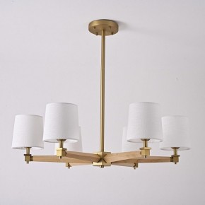 Люстра на штанге Imperiumloft Jorgenson White/Light wood STAVRA01 в Нытве - nytva.ok-mebel.com | фото 5
