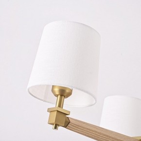 Люстра на штанге Imperiumloft Jorgenson White/Light wood STAVRA01 в Нытве - nytva.ok-mebel.com | фото 2