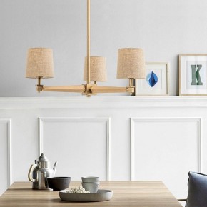 Люстра на штанге Imperiumloft Jorgenson White/Light wood STAVRA01 в Нытве - nytva.ok-mebel.com | фото 6