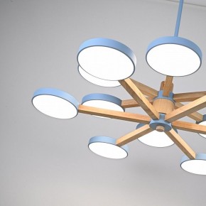 Люстра на штанге Imperiumloft TURNA Blue TURNA-DBL01 в Нытве - nytva.ok-mebel.com | фото 6