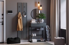 МЕБЕЛЬСОН К19 Прихожая (графит) в Нытве - nytva.ok-mebel.com | фото