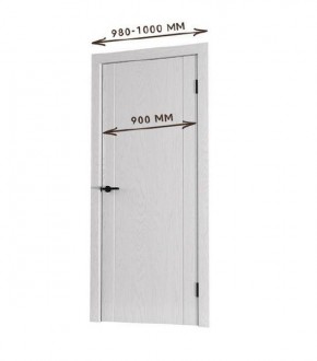 Межкомнатная дверь Bolivar Каньон браун (комплект) 900 в Нытве - nytva.ok-mebel.com | фото