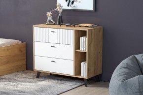 МИЛАН Спальня (Дуб Золотой/Белый матовый) в Нытве - nytva.ok-mebel.com | фото 47