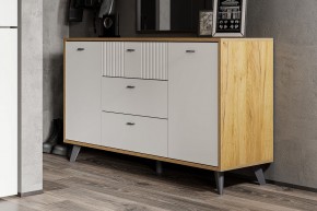 МИЛАН Спальня (Дуб Золотой/Белый матовый) в Нытве - nytva.ok-mebel.com | фото 48