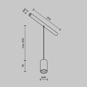 Модульный светильник Maytoni Focus LED C105PL-3W3-6K-B в Нытве - nytva.ok-mebel.com | фото 5