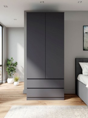 МОРИ МШ 900.2 Шкаф (графит) в Нытве - nytva.ok-mebel.com | фото 3