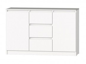 МС "Хилтон" Комод №4 1200 (белый текстурный) в Нытве - nytva.ok-mebel.com | фото 2