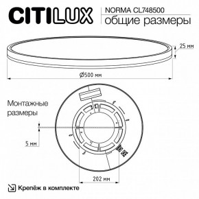 Накладной светильник Citilux Norma CL748500 в Нытве - nytva.ok-mebel.com | фото 11