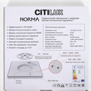 Накладной светильник Citilux Norma CL748K301 в Нытве - nytva.ok-mebel.com | фото 8