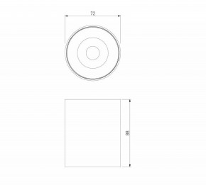 Накладной светильник Elektrostandard Primo 25116/LED в Нытве - nytva.ok-mebel.com | фото 3