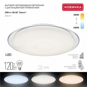 Накладной светильник Эра Классик SPB-6-120-RC Saturn (С) в Нытве - nytva.ok-mebel.com | фото 3