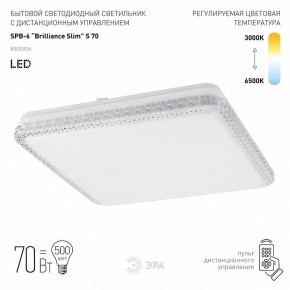 Накладной светильник Эра Классик SPB-6 Brilliance Slim S 70 в Нытве - nytva.ok-mebel.com | фото 2