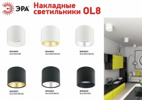 Накладной светильник Эра OL8 GX53 BK Б0048538 в Нытве - nytva.ok-mebel.com | фото 2