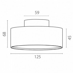 Накладной светильник Lightstar Acuto 215937 в Нытве - nytva.ok-mebel.com | фото 3