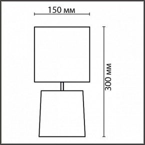 Настольная лампа декоративная Lumion Tanita 8158/1Т в Нытве - nytva.ok-mebel.com | фото 4