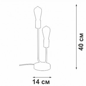 Настольная лампа декоративная Vitaluce V3005 V3005-1/2L в Нытве - nytva.ok-mebel.com | фото 5