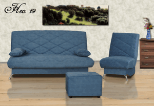 Комплект мягкой мебели НЕО 19 (3+1+ Пуф) в Нытве - nytva.ok-mebel.com | фото 1