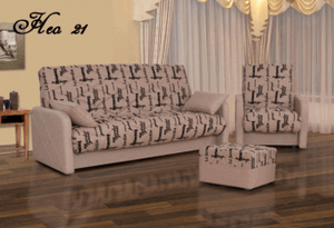 Комплект мягкой мебели НЕО 21М (3+1+ Пуф) в Нытве - nytva.ok-mebel.com | фото 1