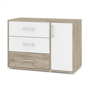 ОЛИВИЯ О63 Комод (дуб серый/белый) в Нытве - nytva.ok-mebel.com | фото