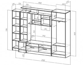 ОСКАР Гостиная (ЯШТ/ЯШС) в Нытве - nytva.ok-mebel.com | фото 2