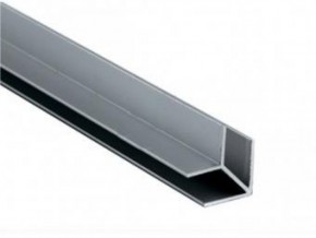 Планка угловая "W" 6 мм для стеновой панели (алюминий) в Нытве - nytva.ok-mebel.com | фото 1