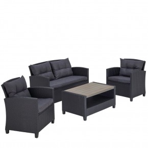 Плетеный комплект мебелис диваном AFM-804G Dark Grey в Нытве - nytva.ok-mebel.com | фото 2