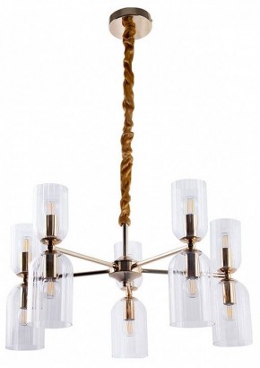 Подвесная люстра Arte Lamp Charm A1623LM-10GO в Нытве - nytva.ok-mebel.com | фото