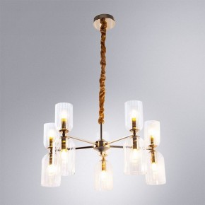 Подвесная люстра Arte Lamp Charm A1623LM-10GO в Нытве - nytva.ok-mebel.com | фото 3