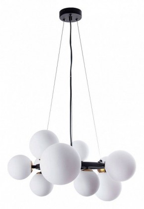 Подвесная люстра Arte Lamp Gemini A2243SP-10BK в Нытве - nytva.ok-mebel.com | фото 2