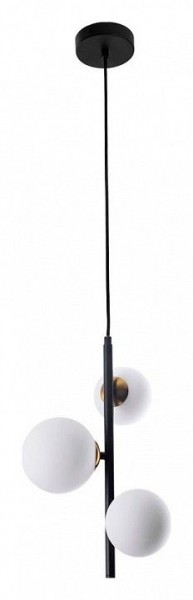 Подвесная люстра Arte Lamp Gemini A2243SP-3BK в Нытве - nytva.ok-mebel.com | фото 2