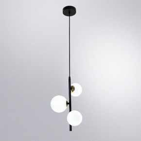 Подвесная люстра Arte Lamp Gemini A2243SP-3BK в Нытве - nytva.ok-mebel.com | фото 3