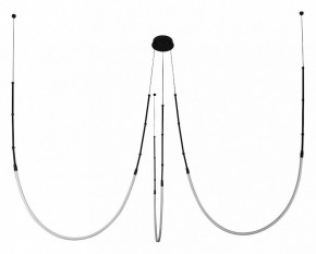 Подвесная люстра Arte Lamp Klimt A2850SP-38BK в Нытве - nytva.ok-mebel.com | фото